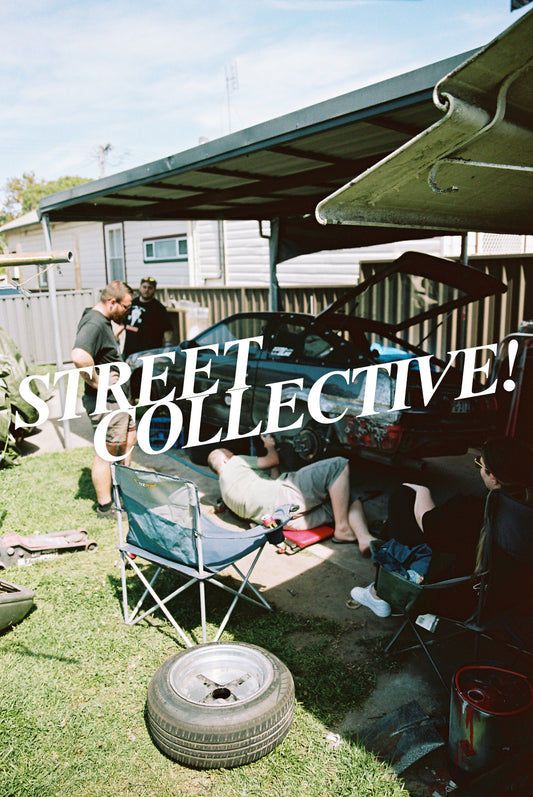 StreetCollective "slant" Sticker